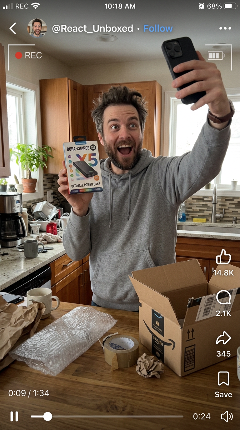 Unboxing Reaction